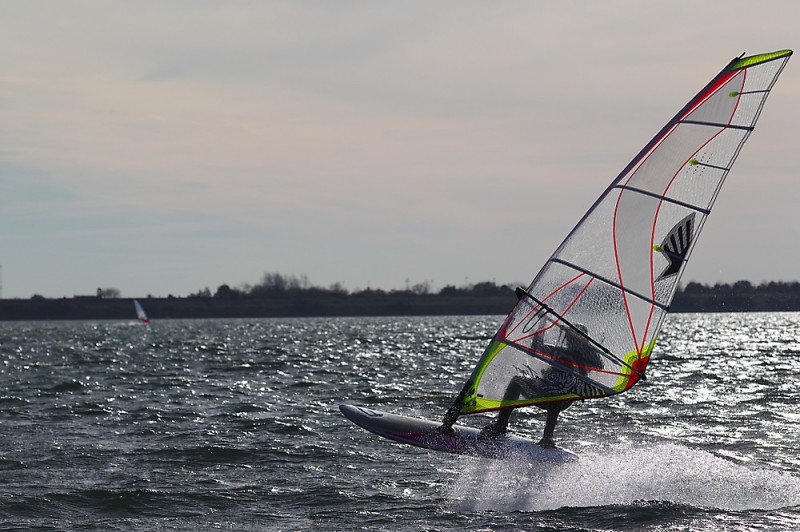 Windsurfer auf dem Grevelinger Meer