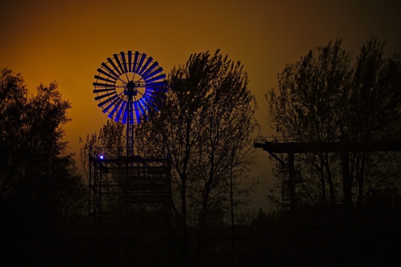 Landschaftspark Duisburg Nord - Windrad
